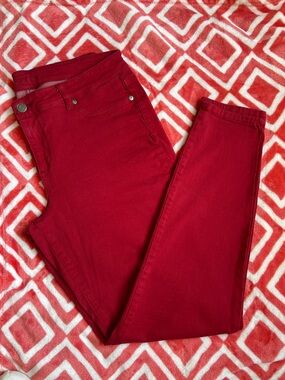Maurices Red Women’s Jeggings XL Long